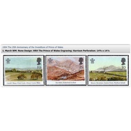 Great Britain 1994 25th Anniversary of the Investiture of HRH Prince of Wales