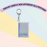 Kokuyo Campus Mini Notebook on a Keychain