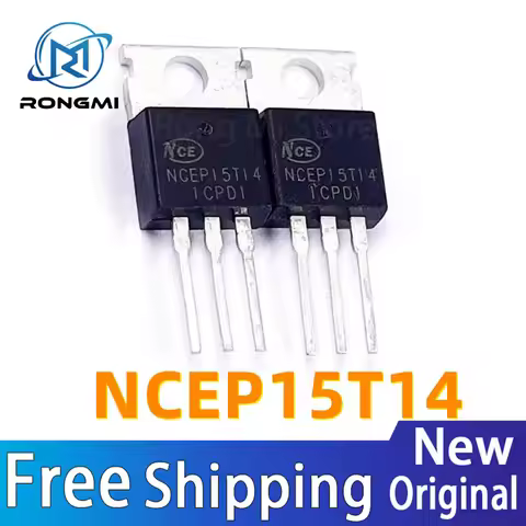 5-100Pcs NCEP15T14 TO-220 140A 150V MOSFET high-power field-effect transistor IC Chipset In Stock Wh