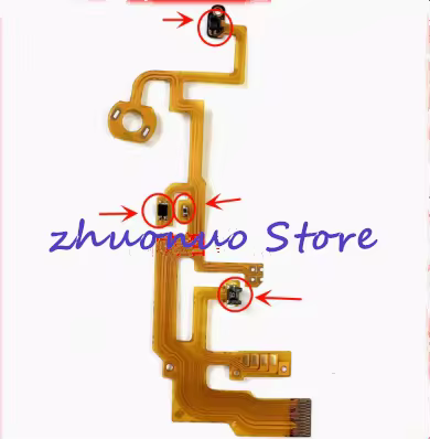 NEW Lens Main Flex Cable For Casio EX- ZR1000 ZR1100 ZR1200 ZR1500 ZR100 ZR200 Digital Camera Repair