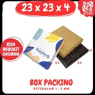 Box 23x23x4 LD Cardboard 23x23x4 LD Hampers Box 23x23x4 LD Pizza Packing Box Gift Hijab Zigma Shop