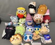 [新年雜綿公仔清貨$280@16全走包SF] 膽大黨厄卡倫 兔哥趴趴 散紙包 風獅迷你手提袋 動物橫町伊沙 minions bob 他媽哥池 豆豆 貓頭鷹 paradise minecraft end