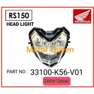 HEAD LAMP ASSY HONDA RS150 RS150R ORIGINAL HONDA HEAD LIGHT LAMPU BESAR DEPAN