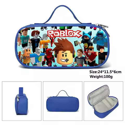 New ROBLOX Roblox pencil case stationery box for primary and secondary school students cartoon anime