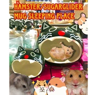 HAMSTER MUG SLEEPING PLACE FOR HAMSTER SUGARGLIDER TIDUR RUMAH