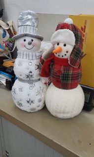 雪人聖誕公仔擺設