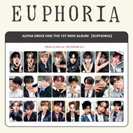 6-50pcs ALPHA DRIVE ONE EUPHORIA BOYS PLANET Laser Lomo Cards Lee woon An Xin He Xinlong Photocards 