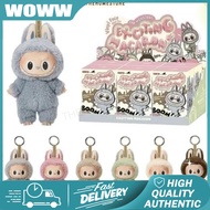 labubu doll original heart-beating macaron ethylene face series blind box trendy cartoon toy doll bl