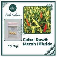 10 Bibit Cabe Rawit Hibrida F1 Lentera Benih Cabai Rawit Merah Setan