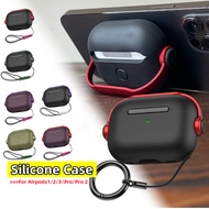 Switch Case For Airpods pro 2/Airpods 3/2/1/pro Silicone Case Shockproof Protector With Anti-lost Hook Earphone Case For Airpods 3
