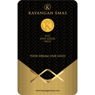 Kayangan Emas Gold Bar 0.1 Gram Au 999.9 HQ Series Design B