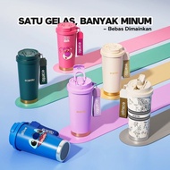 ECENTIO Thermos Stainless Steel Tumbler Glass 530ml