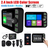 2.4-inch Color LCD DAB/DAB+ Radio Receiver Bluetooth-compatible MP3 Player FM Car Digital Signal Bro