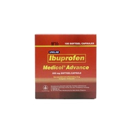 Medicol Advance Ibuprofen 200mg Softgel Capsule (10 pcs/pack)