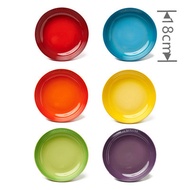 France LE CREUSET stoneware steak dinner plate round plate 18/23cm household fruit tableware plate