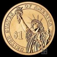 United States 1 US Dollar Genuine Coin US Dollar Goddess of Liberty President Commemorative Coins Co