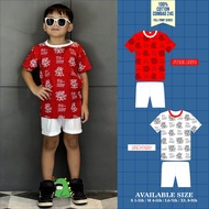 Little Rays Boys Girls Full Print Clothes Set Ya-Kuy 1 3 5 7 9 Years