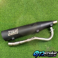 DSB Racing ท่อผ่าปลายทรง125 สำหรับw110i / w110i LED2021-2025 คอ25-35mm / คอ28-38mm
