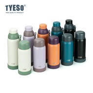 Tyeso Double Lid Design Thermos Letak Nama Custom Name Insulated Thermal Flask Tumbler Thumbler Boto