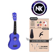 (Buy 1 Get 8) Ukulele Soprano 21 Piano Full Accessories + Fabric Cover + Capo + Headset