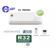 BRAND NEW Panasonic 1.0hp CS-PN9WKH (CU-PN9WKH) Standard Non-Inverter Air Conditioner - R32 refrigerant Aircond