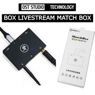 Box Livestream Stereo MATCH BOX PRO Âm Thanh Stereo 24kbit Vừa Sạc Vừa Livestream PK Đàm Thoại 2 Chi