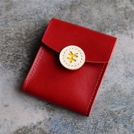原創紅包真皮新年禮物創意小朋友卡包零錢包小眾設計純手工製作