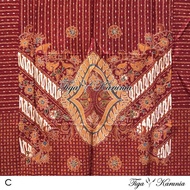 Kain Batik FULL TULIS Asli SUTRA ATBM 100% ORI Sutra Tenun Pola Pria C