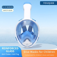 Children's Diving Mask Snorkeling Sonic Snorkeling Swimming Goggle Mask Equipment for Boys and Girls