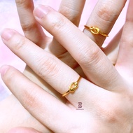 Promise Ring Adjustable ring Engagement ring Minimalisr ringKnot Ring Gifts for herStainless steel r
