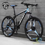 東西物聚 - 包安裝送貨頂配版三刀黑藍單車自行車