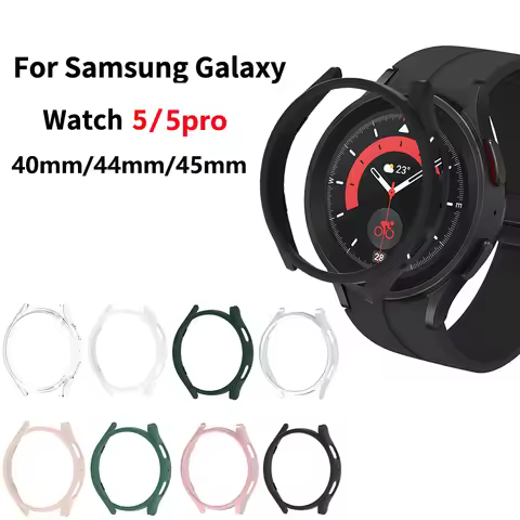 Watch Case for Samsung Galaxy Watch 5 40mm 44mm,Hard PC Bumper for Watch Galaxy 5 44mm 40m All-Aroun
