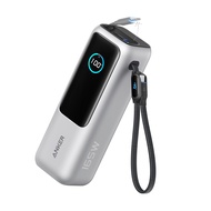 Anker Zolo Power Bank 25000mAh 165W with Retractable and Built-In USB-C Cables