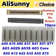 JDT 10pcs Charging FPC on MainBoard For Samsung A12 A02 A22 A32 A52 A72 A13 A33 A31 A51 A71 A40 A80 