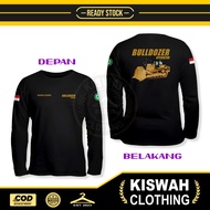 Bulldozer Operator CAT D8R T-shirt Free Your Name DB Long Sleeve Distro T-shirt
