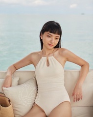 when.we.summer 泳衣 / 鹽水泳衣 / 奶油色