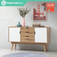 PICKUP-Furniture Direct ALFORD sideboard filling cabinet bookcase/ rak buku/ rak buku bertutup