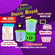 nakulim 5lt spiner peniris minyak spinner minyak alat dapur pengering gorengan mesin pemeras santan 