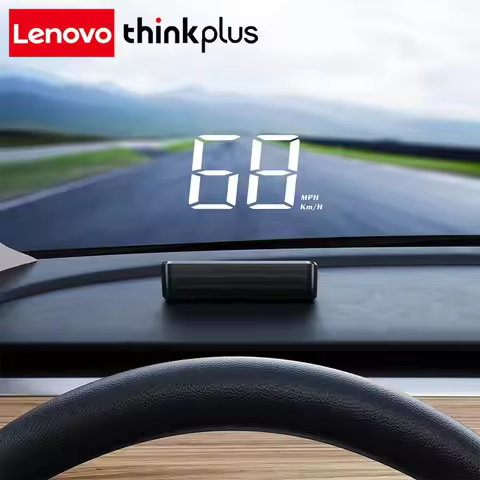 Lenovo ThinkPlus Car Speedometer HUD Head Up Display Digital Speed Meter Projector Vehicles Truck Au