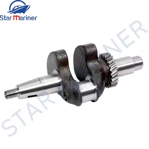 6BX-E1410 Crankshaft For YAMAHA Outboard Motor 4 Stroke 4HP 5HP 6HP For Parsun 6BX-E1410-00 6BX-E141