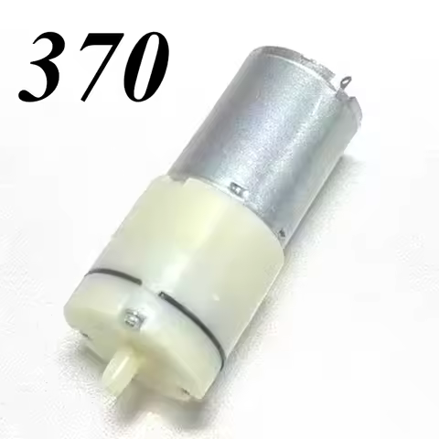 370 Mini Air Pump Electric Micro Vacuum Booster 3.7V Oxygenation 12V6V AquariumPowe Fish Tank Silent
