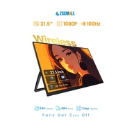 ZSCMALL 21.5'' Wireless/Wire 1080P 60Hz Portable Monitor with Built-in Battery