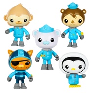 Octonauts Above & Beyond, Toy Figure 5 Pack. Exclusive Arctic Theme, Includes Captain Barnacles, Kwa