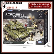 Mô Hình Lắp Ráp Xe Phóng T Lửa Scorpior Across Battlefield Quân Sự Army Moc Military XB06015