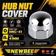 HUB NUT COVER CHROME (35MM, 38MM, 41MM)