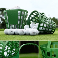 Comfortable Handle Golf Ball Basket Stable Design Driving Range Ball Container for Golfers