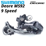 Shimano DEORE RD-M592 M592 9 Speed 9S bike Rear Derailleur 9v shadow system M590 M591 M592 9V MTB mo