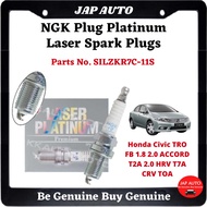 SILZKR7C-11S - NGK Plug Iridium Laser Spark Plugs - Honda Civic TRO FB 1.8 2.0 ACCORD T2A 2.0 HRV T7