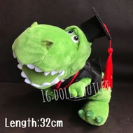 最後一隻 現貨 stuffy toy 公仔 抱抱龍畢業公仔 畢業公仔 graduation doll rex畢業公仔 抱抱龍畢業公仔 泡泡龍畢業公仔 rex 抱抱龍 泡泡龍 恐龍rex rex恐龍 反