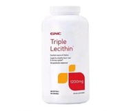 GNC健安喜三效大豆卵磷脂1200mg 1801200mg 360美商Triple Lecithin